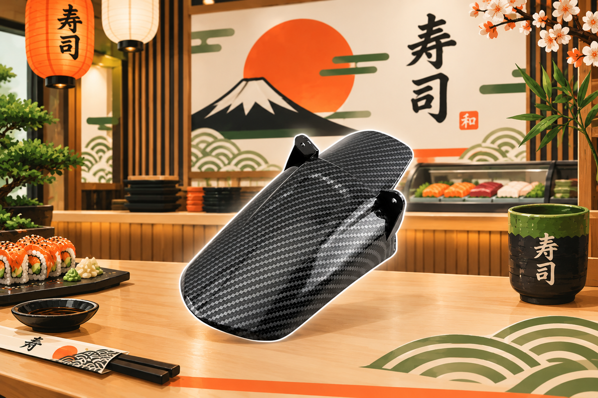 Fake carbon fiber mud guard(surron lbx, ventus, etc)